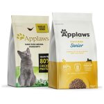 Applaws 4305ml - a croquette pour chat 7, 5 kg senior poulet