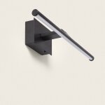 Applique pour cadres led 1, 8 w slimlight avec t�l�commande bronze 125 mm