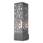 Applique d'extrieur cooper, abat - jour a motifs