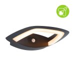 Applique d'ext�rieur led akena d�tecteur de mouvement cr�pusculaire (ir) favorable aux insectes ip44 ...