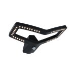 Applique d'ext�rieur led alara d�tecteur de mouvement cr�pusculaire (ir) ip44 carr� 375x270mm 3000k 10w ...