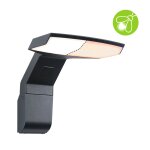 Applique d'ext�rieur led zenera favorable aux insectes ip44 150x194mm 2200 - 3000k 10w 700lm 230v anthracite ...