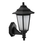 Applique de jardin - begonya 2 e27 - noir - ip44 - design moderne