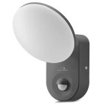 Applique led - maclean - 15w - d�tecteur de mouvement pir - ip65 - ext�rieure