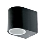 Applique luminaire mural eclairage ext�rieur jardin terrasse spot fa�ade ip44 aluminium noir