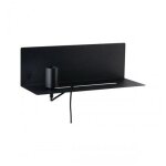 Applique murale e27 max. 40w usbc m�tal noir - devara paulmann