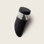 Applique murale ext�rieur led 5w inox inti black blanc chaud 3000k