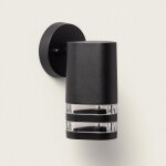 Applique murale ext�rieure bonnie noire noir