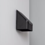 Applique murale led extrieure solaire aluminium namib avec dtecteur mouvement radar ip65 blanc neutre ...