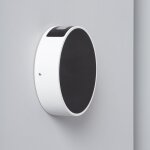 Applique murale led ext�rieure aluminium crono 6w noire blanc chaud 3000k