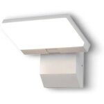 Applique murale led - underscore - spirale - 10w - m�tal noir / blanc - 3000k blanc chaud.