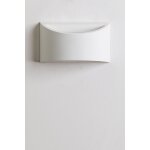 Applique murale en plâtre lamara blanc Applique murale en plâtre lamara blanc