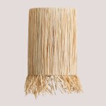 Applique murale en raphia bellver naturel