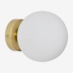 Applique murale pour salle de bain en acier inoxydable avec boule en cristal uvol traditional dor�