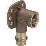 Applique murale taraud�e en bronze a sertir Ø 18 Ø 15 / 21 viega