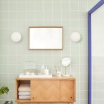 Applique murale verre diam�tre 18cm blanc