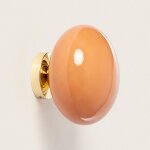 Applique murale verre kurta orange