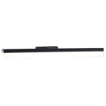 Applique de salle de bain 78 cm noire (16w 1280lm 4000k ip44) - voltman