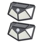 Applique solaire murale avec ir 300 lum d�tecteur infra - rouge angle 180