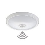 Applique surface led avec d�tecteur de mouvement edm 4000k - 16w 1100 lumens - 32508