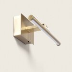 Applique pour tableaux led 1, 7 w slimlight avec télécommande latón 125 mm Applique pour tableaux led 1, 7 w slimlight avec télécommande latón 125 mm