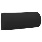 Appui - t�te de chaise longue noir 40x7, 5x15 cm textil�ne dec021804