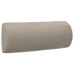 Appui - t�te de chaise longue taupe 40x7, 5x15 cm textil�ne dec021806