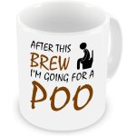 Apr�s l'infusion, je vais faire un caca, tasse en c�ramique, tasse dr�le, tasse a caf�, tasse de l'alphabet ...