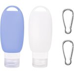 Apt - 2 tubes nourriture chien 90ml en silicone - tube alimentaire réutilisable avec mousqueton - pour ... Apt - 2 tubes nourriture chien 90ml en silicone - tube alimentaire réutilisable avec mousqueton - pour ...