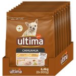 Apt - ultima croquettes pour chien chihuahua - pack 8 x 800g - total 6, 4kg