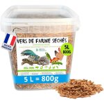 Apt - - vers de farine séchés - 800g = 5l - nourriture pour poissons, oiseaux, tortues, hérissons, rongeurs ... Apt - - vers de farine séchés - 800g = 5l - nourriture pour poissons, oiseaux, tortues, hérissons, rongeurs ...