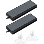 Aquarium bubble bar 10cm - cube air diffuser with suction cup accessories for nano air pumps, small buckets ...