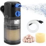 Aquarium filter internal filter small 500l / h mute aquarium filter pump 8w adjustable aquarium filter ...