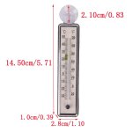 Aquarium aquarium aquarium thermom�tre verre m�tre eau temp�rature jauge ventouse 14. 50 * 2. 80 * 1cm ...