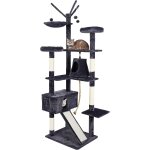 Arbre a chat, arbre a chat geant stable, hauteur 210cm, avec centre d'activits, 2 plate - formes, 2 ...