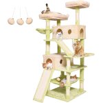 Arbre a chat pour grands chats - 180 cm de haut - arbre a chat avec maison, de nombreuses plateformes ...