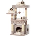 Arbre a chat, arbre a chat avec trs grand panier pour matou, bois a matou avec lit spacieux pour matou ...