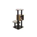 Arbre a chat vesper v base haute noir