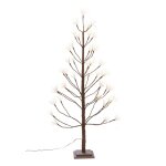 Arbre lumineux a led marron 50x50x120cm
