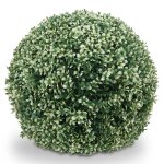 Arbuste artificiel hwc - l77, boule de buis plante d�corative boule de buis plante artificielle buxus, ...