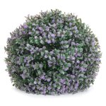 Arbuste artificiel hwc - l77, boule de buis plante d�corative buxus plante artificielle, outdoor Ø 35cm ...
