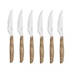 Arcos - coffret 6 couteaux a steak 11cm acier inox 372300