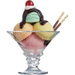 Arcoroc fb21 palmier lot de 6 coupes a glace 210 ml - ral8101