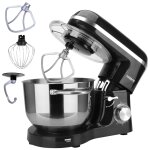 Arebos robot de cuisine 1500w 6l acier inoxydable - bol mélangeur 6 étapes noirrobot pâtissier professionnel ... Arebos robot de cuisine 1500w 6l acier inoxydable - bol mélangeur 6 étapes noirrobot pâtissier professionnel ...