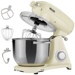 Arebos robot pâtissier professionnel 1800w retro crème faible bruit robot de cuisine multifonction avec ... Arebos robot pâtissier professionnel 1800w retro crème faible bruit robot de cuisine multifonction avec ...