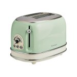 Ariete 155 vintage - grille - pain - 2 tranche - 2 emplacements - vert