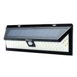 Arilux lampes solaires applique murale ext�rieure 80 led pir d�tecteur mouvement ip65 pour le jardin