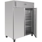 Armoire positive 2 portes froid ventil - 1300 l - polar