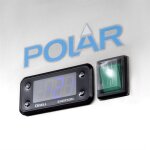 Armoire ventile ngative 700 litres 26 x gn 1 / 1 ou 2 / 1, 1 porte pleine battante, sur roulettes, ...