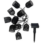 Arti casa guirlande lumineuse solaire ¿ 4, 2m avec 10 led ¿ lampe solaire ext�rieur jardin ip44 ¿ ...